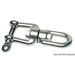 Girella inox occhio/grillo 5 mm