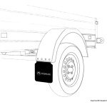 Paraspruzzi per parafanghi da 200 mm - immagine 2