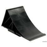 Supporto + cuneo plastica nera