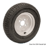 Ruote pneumatiche carrelli alta velocità 145/10"