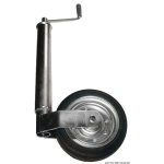 Ruotino anteriore regolabile tubo Ø 60 mm
