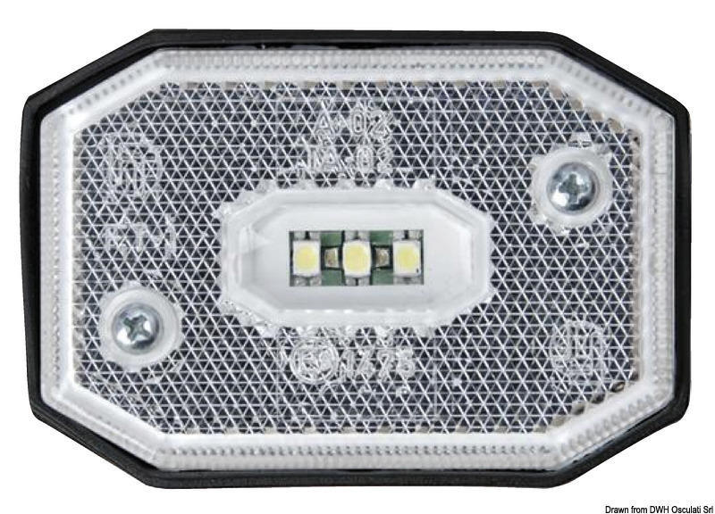 02.021.40.jpg Fanale posizione LED anteriore luce bianca - immagine 1