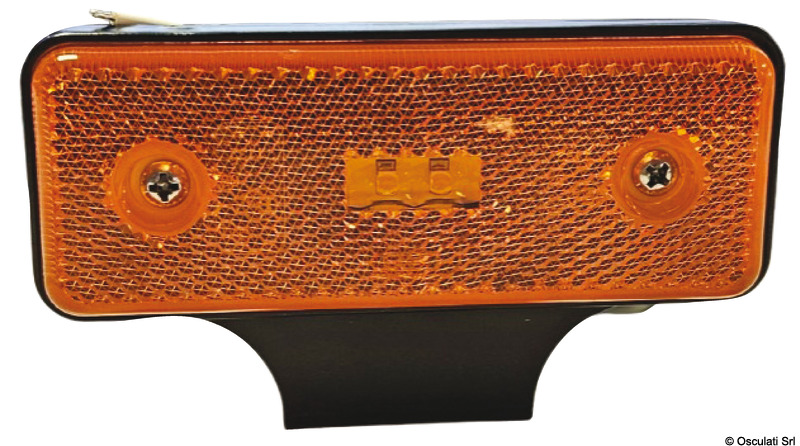 02.022.20.jpg Fanale laterale posteriore arancio LED 12/24 - immagine 1
