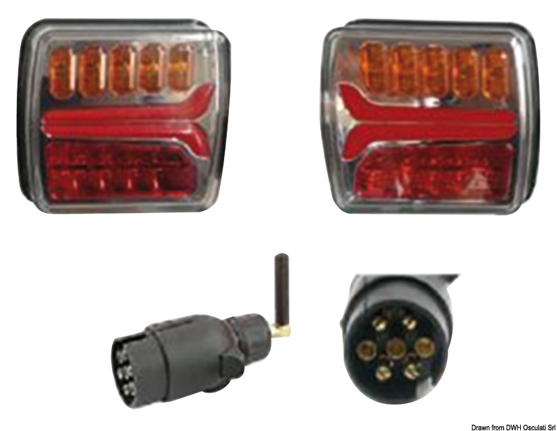 02.023.24.jpg Kit luci LED senza fili - alimentazione a batteria - immagine 1