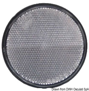 02.023.33.jpg Catarifrangente adesivo bianco 60 mm - immagine 1
