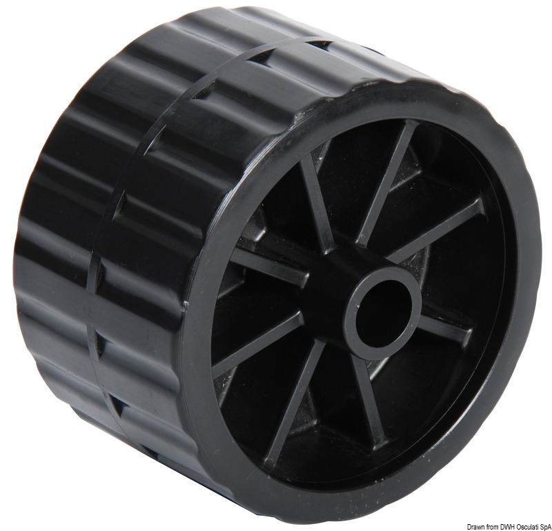 02.029.05.jpg Rullo laterale nero 75 mm Ø foro mm 17 - immagine 1