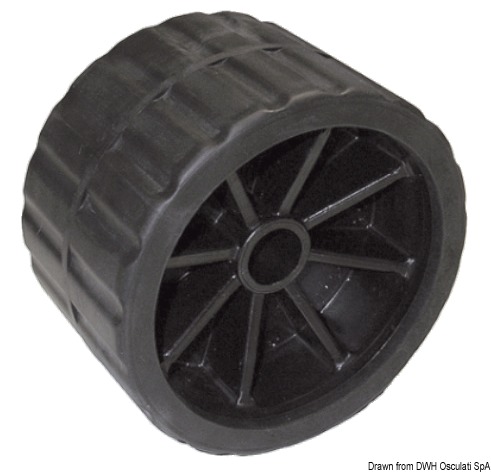 02.029.07-08-09.jpg Rullo laterale nero 75 mm Ø foro 15 mm - immagine 1