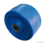 Rullo laterale blu 135x75 mm foro 22 mm
