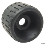 Rullo laterale nero 104x80 mm foro 21 mm