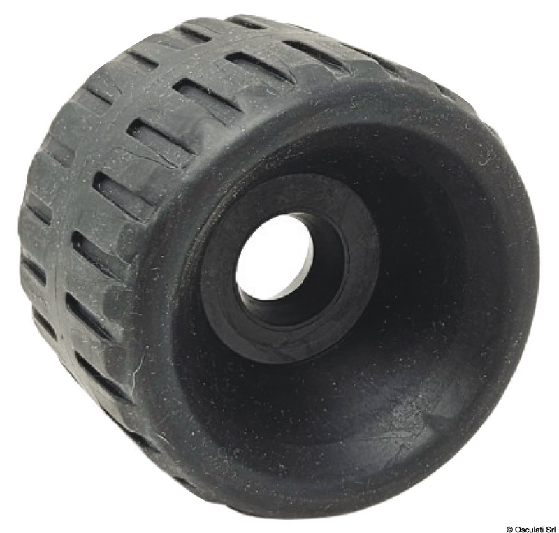 02.029.27.jpg Rullo laterale nero 104x80 mm foro 21 mm - immagine 1