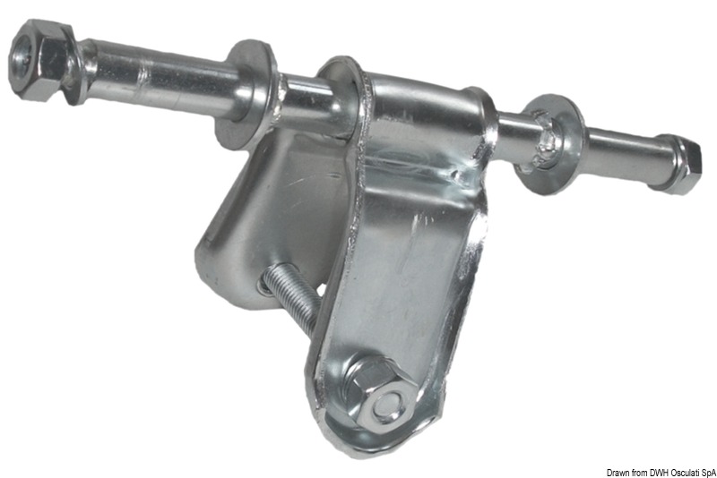 02.029.30-31.jpg Staffa rullo laterale diritta 30 mm - immagine 1