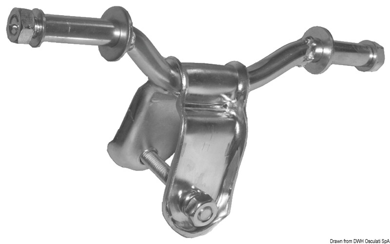 02.029.32-33.jpg Staffa rullo laterale rialzata 30 mm - immagine 1