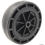 Ruota tecnopolimero magg. e rivestimento gomma Ø 250 mm