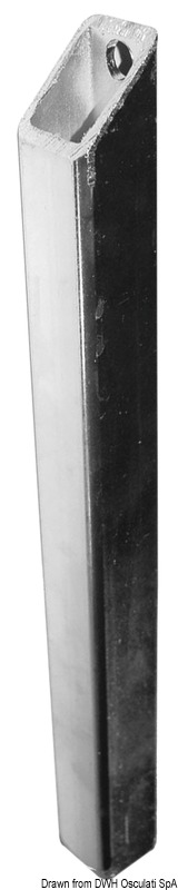 02.029.59-60.jpg Tubo per rulli 40 x 40 x 300 mm - immagine 1