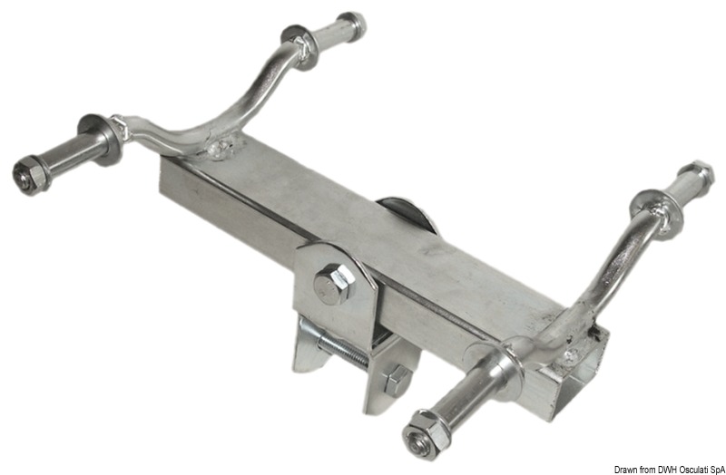 02.039.36.jpg Staffa rullo laterale rialzata 4 rulli 40 mm - immagine 1