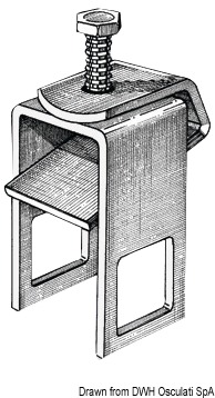 4.2.7 Staffa di fissaggio rullo 30 x 50 mm - immagine 1