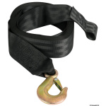 Nastro nylon 10 m con moschettone