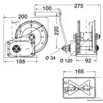 Argano SPX Brake Winch max 630 kg - immagine 2