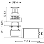 Verricello ITALWINCH Smart R1 500W - immagine 2