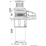 VX1L 12V 800W 8mm con campana - immagine 2