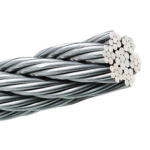 Cavo inox 49 fili 2,5 mm