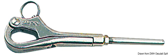 4.0.2 Moschettone inox pellicano 3 x 6 mm - immagine 1