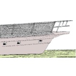 Rete battagliola bianca 450 mm x 30 m - immagine 2