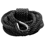 Cima ormeggio nera 14 mm x 12 m