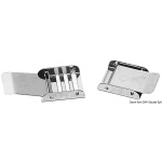 Fibbia inox x nastri mm 40