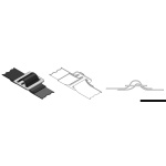 2 Fibbie inox 3 passaggi mm 30 - immagine 3