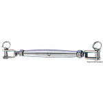 Tenditore inox 4 mm due forcelle fisse