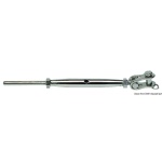 Tenditori inox 12 mm forcella snodata