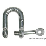 Grillo inox a U asse imperdibile 12 mm