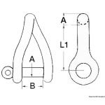 Grillo inox ritorto microfuso 8 mm - immagine 2