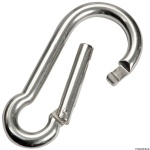 Moschettone inox senza sporgenza 5 mm