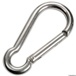 Moschettone inox senza sporgenza 6 mm