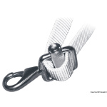 Moschettone inox con fibbia 25 mm