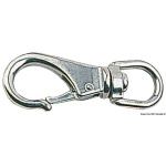 Moschettone inox con girella 94 mm