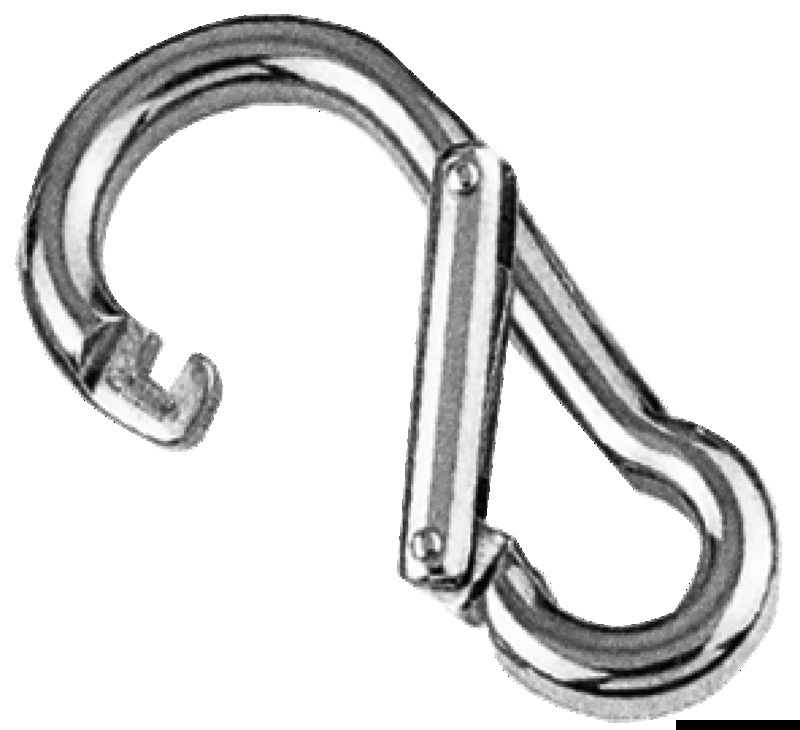 09.590.08-10-12.jpg Moschettone inox apertura asimmetrica 120 mm - immagine 1
