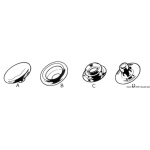Bottoni a scatto C inox