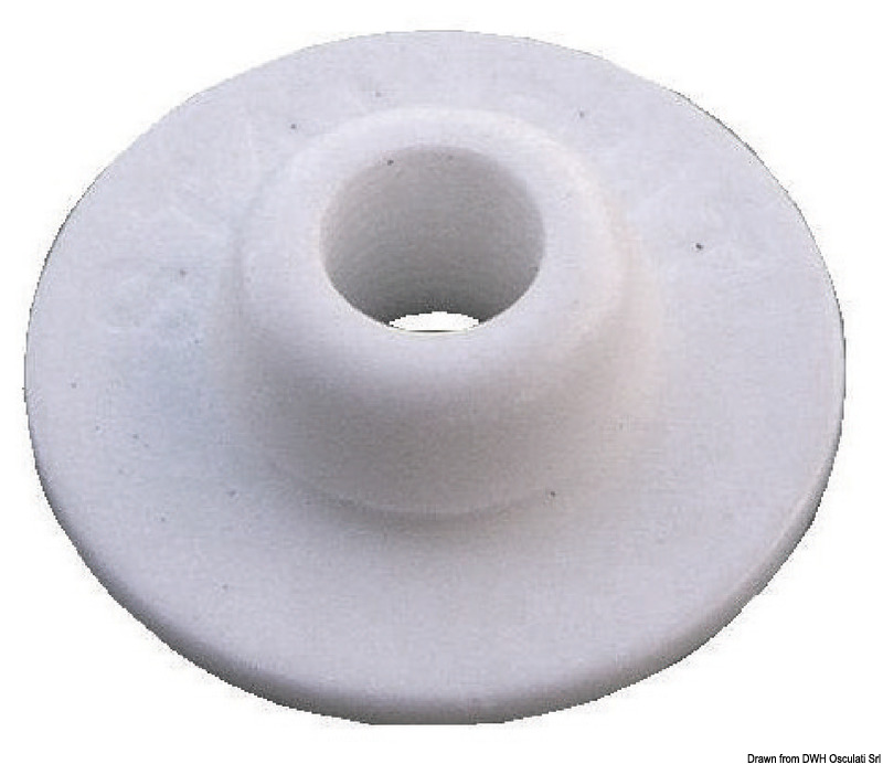 10.313.02.jpg Contropiastra in plastica Stayput Press Bianco - immagine 1