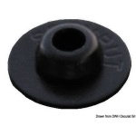 Contropiastra in plastica Stayput Press Nero