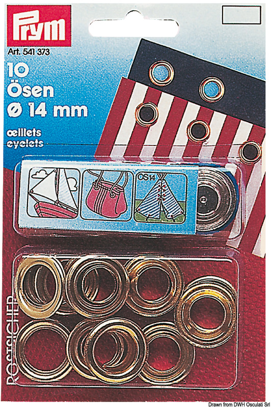 10.372.xxB_.jpg Occhioli 15 occhioli ottone 11 mm - immagine 1
