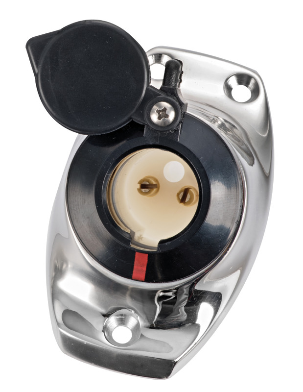 11.000.08_New2019.jpg Basetta angolata a incasso inox cappuccio nero - immagine 1