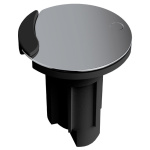 Base luci Flat nera