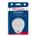 Fanale di via Mouse Deck rosso corpo ABS bianco - immagine 3