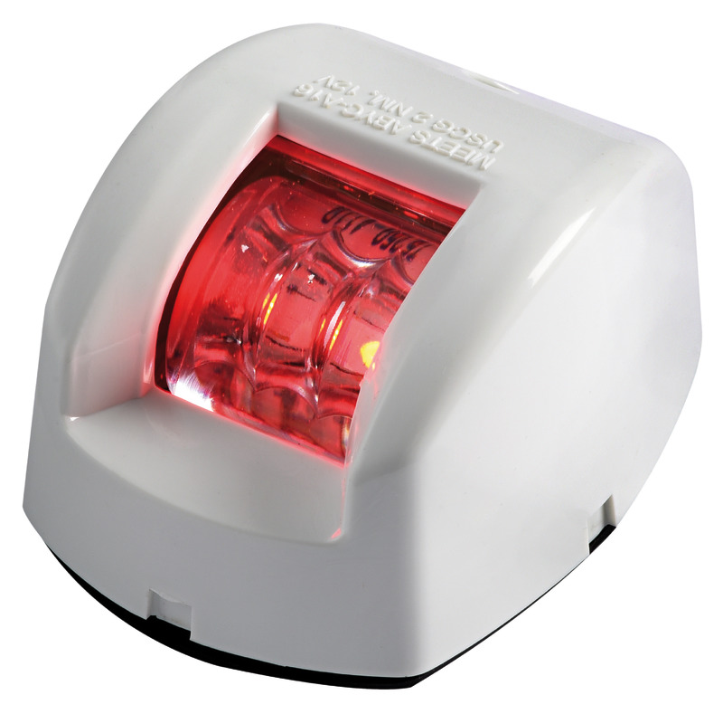 11.038.01_New2017.jpg Fanale di via Mouse rosso corpo ABS bianco - immagine 1