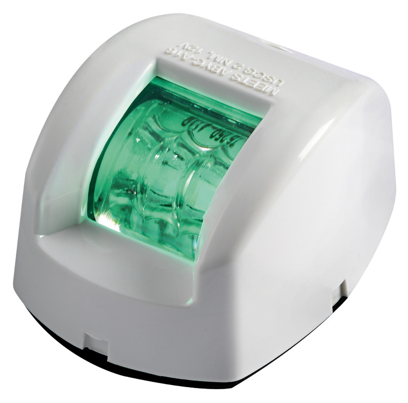11.038.02_New2017.jpg Fanale di via Mouse verde corpo ABS bianco - immagine 1
