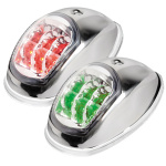 Coppia Luci di Via Evoled in acciaio inox