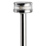 Asta Evoled 360° a parete inox cm 100